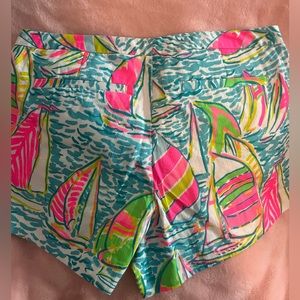Lilly Pulitzer Boat Print Shorts